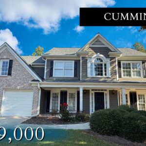 MUST SEE-  FULLY RENOVATED 5 BEDROOM HOME IN CUMMING, GEORGIA | Under $700k