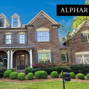 MUST SEE-  GORGEOUS 5 BEDROOM  HOME FOR SALE IN ALPHARETTA, GA! | WITH BONUS ROOM