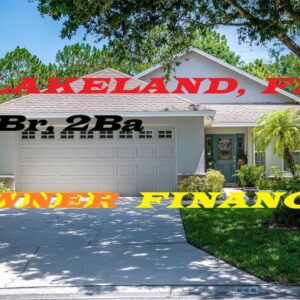 3Br, 2Ba Family Home in Lakeland Owner Finance