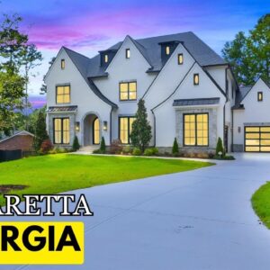 New Luxury Home in Alpharetta, GA | 6 BR/6.2 BA Custom Built Home w/In-Law Suite & a Movie Theater