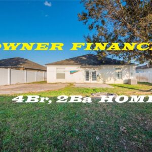 4br, 2ba Plant City family home with Owner Financing