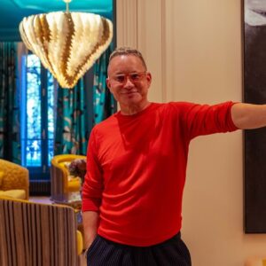 Inside a Paris Apartment with Eiffel Tower Views Designed by Mark Howorth