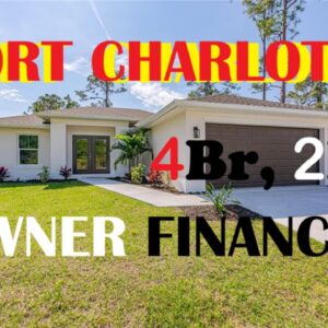 Port Charlotte 4br, 2ba new home with owner financing