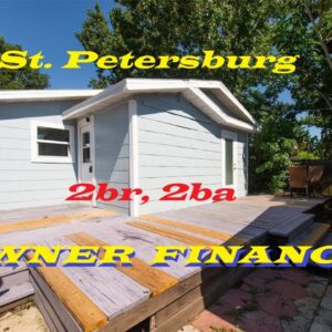 St. Petersburg, Florida Owner Finance 2br, 2ba renovated home