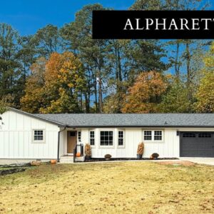 MUST SEE-  BEAUTIFULY UPDATED HOME FOR SALE IN ALPHARETTA, GA! 3 BEDROOMS | 2.5 BATHROOMS