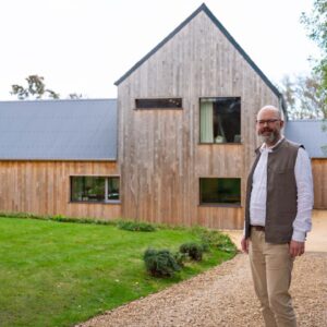 Inside a Sustainable, Cedar-Clad Home by Architect Tom Gresford