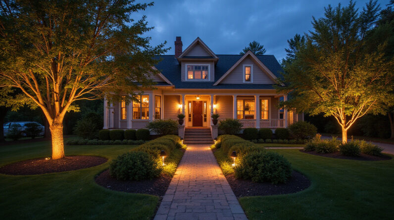 exterior lighting ideas that instantly transform your home's curb appeal