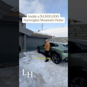 Inside a $4,800,000 Norwegian Mountain Home