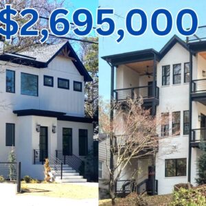 $2.695 Million Incredible NEW Atlanta Home in Morningside - Virginia Highland I 1386 Wayne Avenue