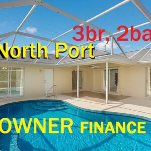 3br, 2ba Pool home for family in North Port Owner Finance