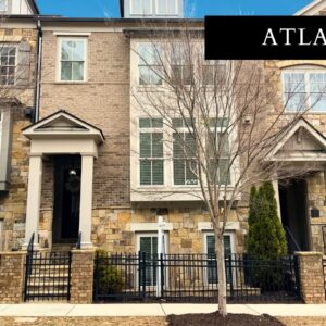 MUST SEE-  3- STORY  TOWNHOME IN ATLANTA, GEORGIA | 3 BEDROOMS 3.5 BATHROOMS