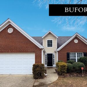 MUST SEE- STUNNING BRICK HOME WITH 4 BEDS & 2 BATHS FOR SALE IN BUFORD, GEORGIA