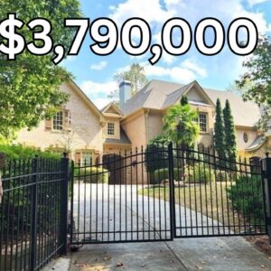 Must See Atlanta Mansion with gorgeous Lakefront lot I 5505 Long Island Dr I Atlanta Luxury Homes